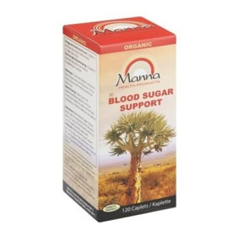 MANNA BLOOD SUGAR SUPPORT -120 CAPS