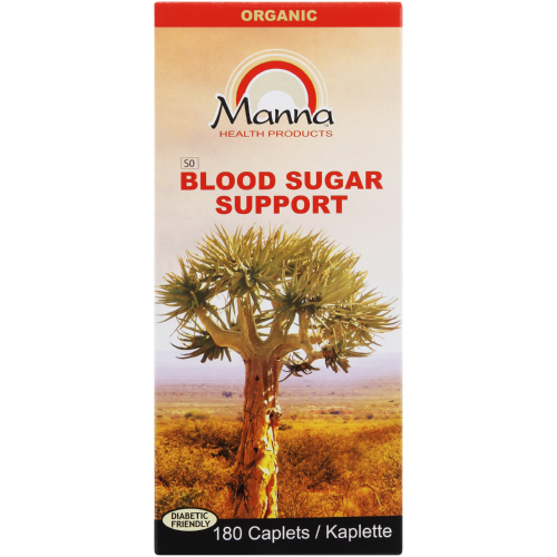 MANNA BLOOD SUGAR SUPPORT -180 CAPS